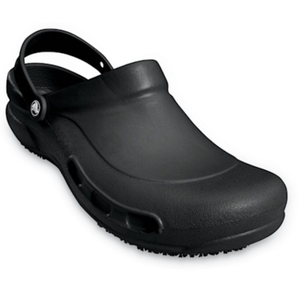 Crocs Bistro Work Black Clogs - Picture 2 of 10